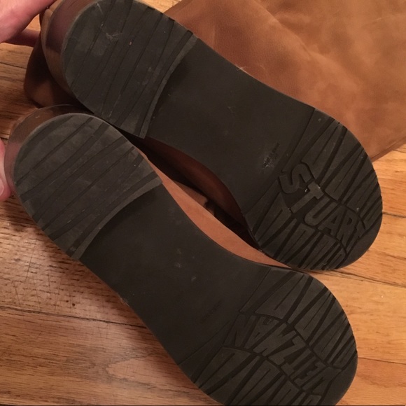 Stuart Weitzman Suede Overknee boots - Picture 3 of 7